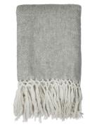 Bello Throw Home Textiles Cushions & Blankets Blankets & Throws Grey J...