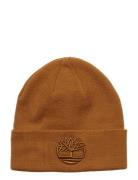 3D Embroidery Beanie Wheat Accessories Headwear Beanies Brown Timberla...