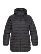 Carnew Tahoe Quilted Hood Coat Otw Foret Jakke Black ONLY Carmakoma