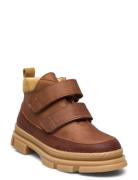 Shoes - Flat - With Velcro Boots Støvler Brown ANGULUS