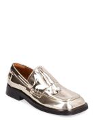 Shoes Loafers Flade Sko Gold Billi Bi