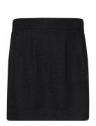 Polly Short Skirt Kort Nederdel Black Noella