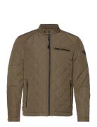 Jacket Regular Quiltet Jakke Khaki Green Replay