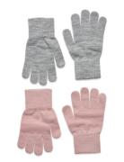 Glitter Gloves - 2-Pack Accessories Gloves & Mittens Gloves Pink Melto...