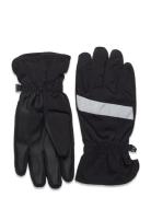 Gloves Water Repellent Stripe Accessories Gloves & Mittens Gloves Blac...