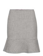 Zoieiw Skirt Kort Nederdel Grey InWear
