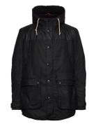 Barbour Game Parka Wax Parka Jakke Black Barbour