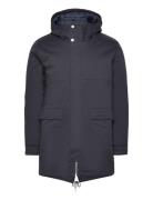 Fishtail Parka Parka Jakke Navy Revolution