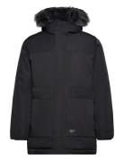 Hco. Guys Outerwear Parka Jakke Black Hollister