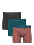 3Pk Base Bamboo Boxer Boxershorts Green Panos Emporio