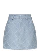 Northcras Skirt Kort Nederdel Blue Cras