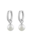 Core Pearl Ring Ear Accessories Jewellery Earrings Hoops Silver SNÖ Of...