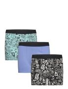 Boxer Aop 3 Pack Night & Underwear Underwear Underpants Multi/patterne...