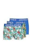 Jacpineapple Trunks 3 Pack Sn Boxershorts Blue Jack & J S