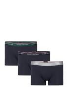 3P Wb Trunk Boxershorts Black Tommy Hilfiger