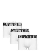 Trunk 3Pk Boxershorts White Calvin Klein