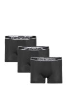 Men's Knit 3-Pack Boxer Boxershorts Black Emporio Armani