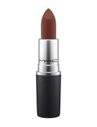 Powder Kiss Lipstick - Turn To The Left Læbestift Makeup Brown MAC