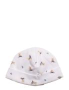Polo Bear Cotton Interlock Hat Accessories Headwear Hats Baby Hats Whi...