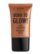 Born To Glow Liquid Illuminator Highlighter Contour Makeup Gold NYX Pr...