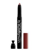 Lip Lingerie Push Up Long Lasting Lipstick Læbestift Makeup Black NYX ...