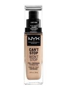Can't Stop Won't Stop Foundation Foundation Makeup NYX Professional Ma...