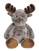 Moose, Chestnut Toys Soft Toys Stuffed Animals Brown Teddykompaniet