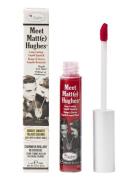 Meet Matt Hughes Devoted Lipgloss Makeup Red The Balm
