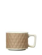 Cup Lexus Home Tableware Cups & Mugs Coffee Cups Beige Byon