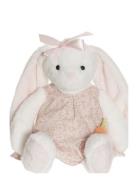 Nova, Light Pink Dress Toys Soft Toys Stuffed Animals White Teddykompa...