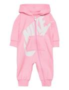 Nkn All Day Play Coverall Langærmet Body Pink Nike