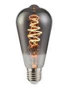 Deco Spiral |E27|Edison|Røgf. Home Lighting Lighting Bulbs Grey Nordlu...