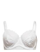 Bra Aster Wire Plus Lingerie Bras & Tops Full Cup Bras White Lindex