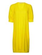 Kikoiw Yanca Dress Knælang Kjole Yellow InWear