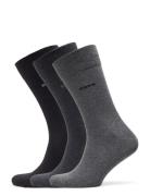 3P Rs Uni Colors Cc Underwear Socks Regular Socks Grey BOSS