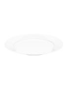 Tallerken Flad Sancerre 24 Cm Hvid Home Tableware Plates Dinner Plates...