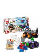 Hulk Og Rhinos Truck-Kamp Toys Lego Toys Lego Super Heroes Multi/patte...
