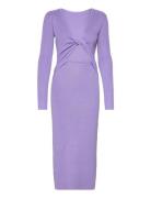 Lela Jenner Dress Knælang Kjole Purple Bzr
