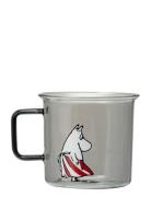 Moomin Glass Mug Moominmamma Home Tableware Cups & Mugs Coffee Cups Gr...