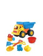 Sandset Lastbil 7 Delar Toys Outdoor Toys Sand Toys Multi/patterned Su...