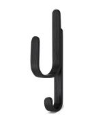 Woody Hook Oak Home Furniture Coat Hooks & Racks Black Cooee Design