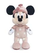 Disney Sleep Well Minnie Gid Plush Toys Soft Toys Stuffed Animals Pink...