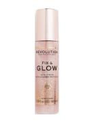 Revolution Fix & Glow Setting Spray Setting Spray Makeup Nude Makeup R...