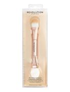 Revolution Skincare Double Ended Masking Brush Ansigtsmaske Makeup Gol...