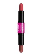 Wonder Stick Dual-Ended Cream Blush Stick Rouge Makeup Red NYX Profess...