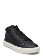 High Top Lace Up W/Zip High-top Sneakers Black Calvin Klein