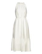 Cyclamenbbcate Dress Knælang Kjole White Bruuns Bazaar