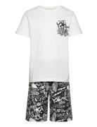 Pajama Bb Top Shorts Tie Dye S Sets Sets With Short-sleeved T-shirt Mu...