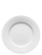 Swedish Grace Plate 24Cm Snow Home Tableware Plates Dinner Plates Whit...