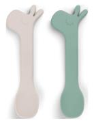 Silic Spoon 2-Pack Lalee Green Home Meal Time Cutlery Multi/patterned ...